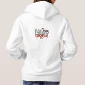 Merry Christmas Cocktail Funny Holiday Drink Hoodie (Rückseite)