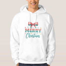 Merry Christmas Cozy Festive Bow Sweatshirt