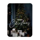 Merry Christmas Cozy Holiday Gifts Winter Decor Magnet (Vertikal)