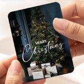 Merry Christmas Cozy Holiday Gifts Winter Decor Magnet