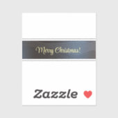 Merry Christmas Custom-Cut Vinyl Sticker (Blatt)