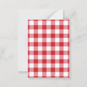 Merry Christmas Custom Foto Mistletoe Mitteilungskarte (Rückseite)