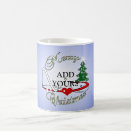MERRY CHRISTMAS CUSTOMIZE IT-KAFFEE-TASSE KAFFEETASSE