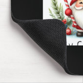 Merry Christmas Cute Christmas Gnome And More Mousepad (Ecke)