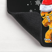 Merry Christmas Dab Gingerbread Xmas Christmas Coo Mousepad (Ecke)