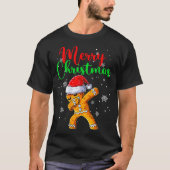 Merry Christmas Dab Gingerbread Xmas Christmas Coo T-Shirt (Vorderseite)