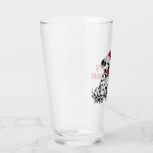 Merry Christmas Dalmatian Glas (Rechts)