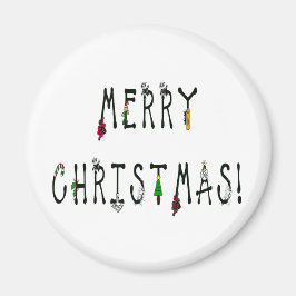 Merry Christmas Decoration Magnet