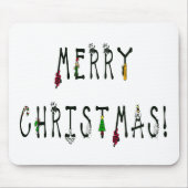 Merry Christmas Decoration Mousepad (Vorne)