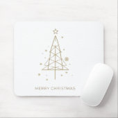 Merry Christmas Design Mousepad (Mit Mouse)