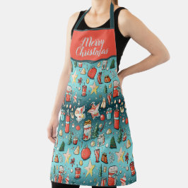 MERRY CHRISTMAS DESIGN SCHÜRZE