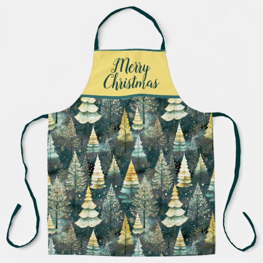 MERRY CHRISTMAS DESIGN SCHÜRZE (Vorderseite)