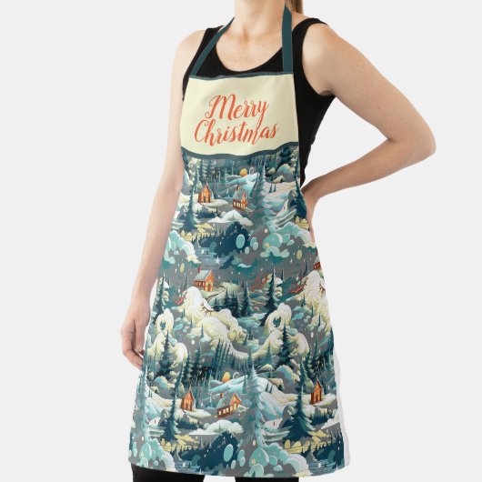 MERRY CHRISTMAS DESIGN SCHÜRZE (InSitu)