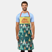 MERRY CHRISTMAS DESIGN SCHÜRZE (Getragen)