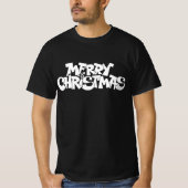 Merry Christmas Design T-Shirt (Vorderseite)