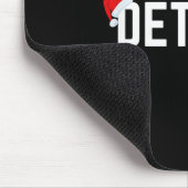 Merry Christmas Detroit Happy Holidays Michigan Sa Mousepad (Ecke)
