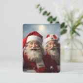 Merry Christmas Digital Download Feiertagskarte (Stehend Vorderseite)