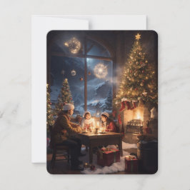 Merry Christmas Digital Download Feiertagskarte