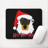 Merry Christmas Doberman Dog Tshir Xmast Mousepad (Mit Mouse)