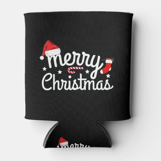 Merry Christmas   Dosenkühler (Vorderseite)