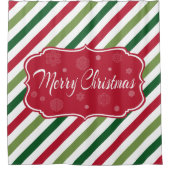 Merry Christmas Duschvorhang (Vorderseite)