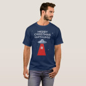 Merry Christmas, Earthlings, The Festive UFO! T-Shirt (Vorne ganz)