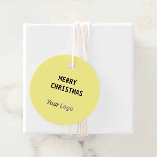 MERRY CHRISTMAS EINFACHE TAG GESCHENKANHÄNGER (Beispiel)