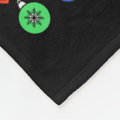 Merry Christmas Elephant Ugly Sweater Xmas Knit Fleecedecke (Ecke)