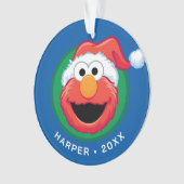 Merry Christmas Elmo Ornament (Vorderseite)