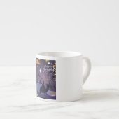 Merry Christmas Espressotasse (Vorderseite Rechts)