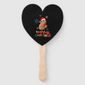 MERRY CHRISTMAS FÄCHER (Rückseite)