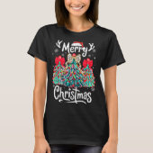 Merry Christmas Family Funny Christmas Tree Women T-Shirt (Vorderseite)