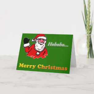 Merry Christmas Feiertagskarte