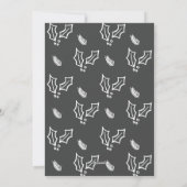 MERRY CHRISTMAS FEIERTAGSKARTE (Rückseite)