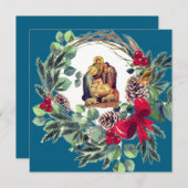 Merry Christmas! Feiertagskarte (Vorne/Hinten)