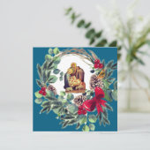 Merry Christmas! Feiertagskarte (Stehend Vorderseite)