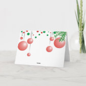 Merry Christmas! Feiertagskarte (Rückseite)