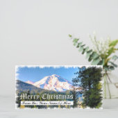MERRY CHRISTMAS FEIERTAGSKARTE (Stehend Vorderseite)