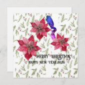 Merry Christmas  Feiertagskarte (Vorne/Hinten)