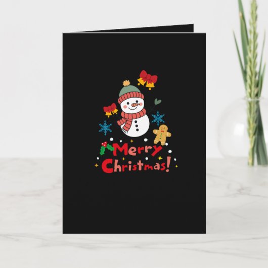 Merry Christmas! Feiertagskarte (Vorderseite)