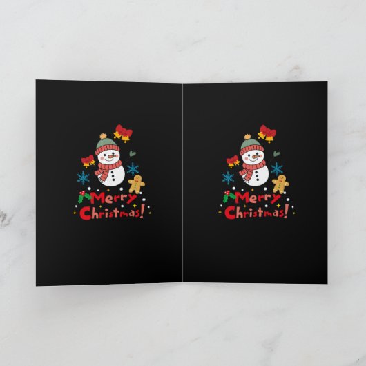 Merry Christmas! Feiertagskarte (Innenseite)