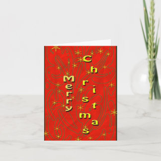 Merry Christmas Feiertagskarte