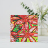 Merry Christmas! Feiertagskarte (Stehend Vorderseite)