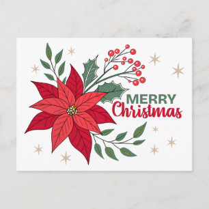 MERRY CHRISTMAS FEIERTAGSPOSTKARTE