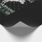 Merry Christmas Filthy Humans Goat Ugly Christmas Geschenkpapier (Ecke)