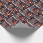 MERRY CHRISTMAS, FIREPLACE GESCHENKPAPIER (Ecke)