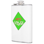 Merry Christmas Flask – Festive Holiday Gift Flachmann (Links)