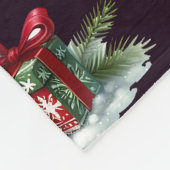 MERRY CHRISTMAS FLEECEDECKE (Ecke)