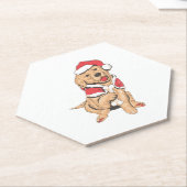 Merry Christmas for dog Lover Untersetzer (angewinkelt)