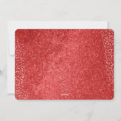 MERRY CHRISTMAS Foto Feiertagskarte (Rückseite)